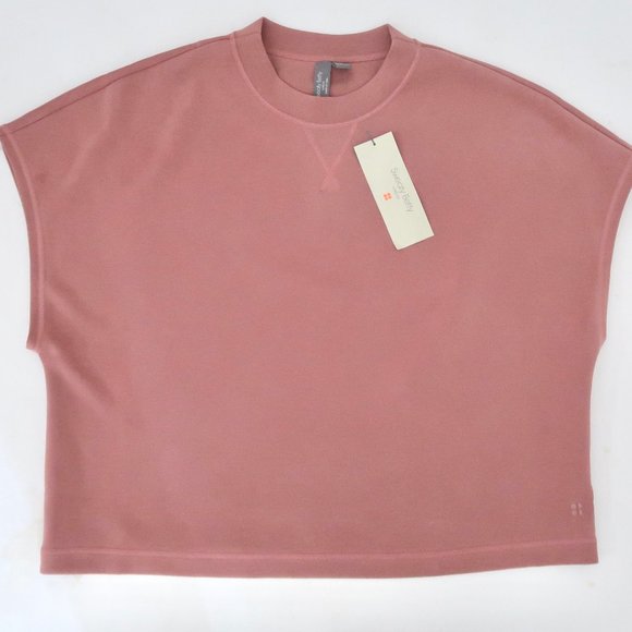 SWEATY BETTY Sand Wash Dance T-Shirt NWT sz 16 XXL - Picture 3 of 6